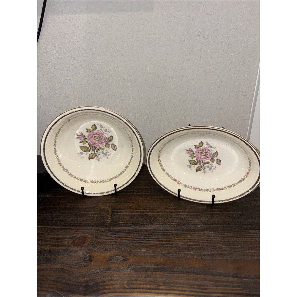 2 Homer Laughlin Eggshell Georgian Serving Bowls